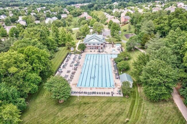 Community Pool in McKay's Mill, Franklin, Tennessee