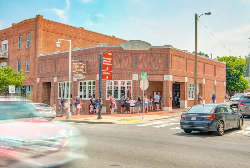 Bustling Corner in Belmont-Hillsboro, Nashville