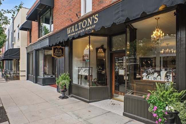 Walton's Antique and Estate Jewelry in Downtown Franklin, Tennessee