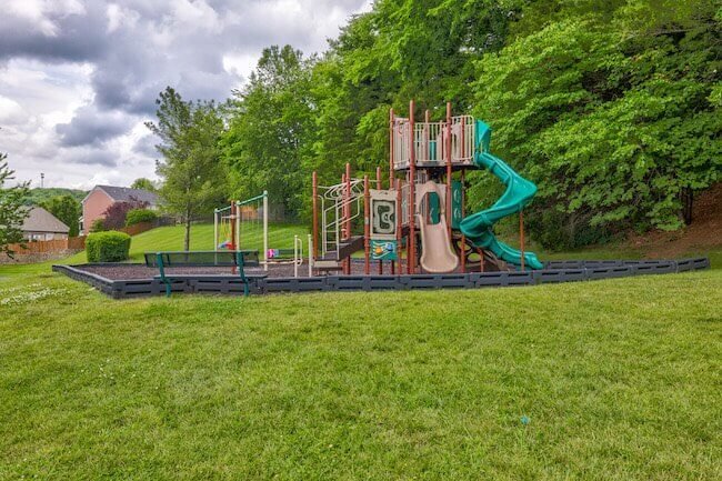 Playground with Slides in McKay's Mill, Franklin, Tennessee