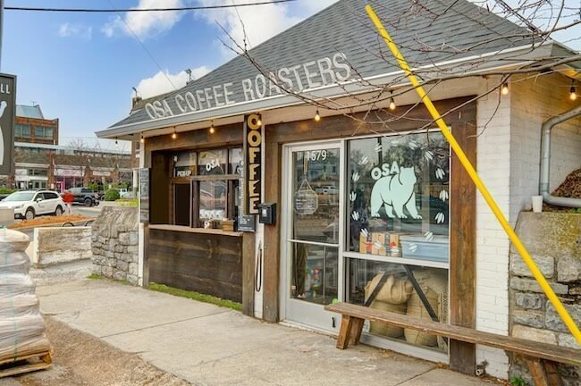Osa Coffee Roasters in Edgehill Village, Nashville, Tennessee