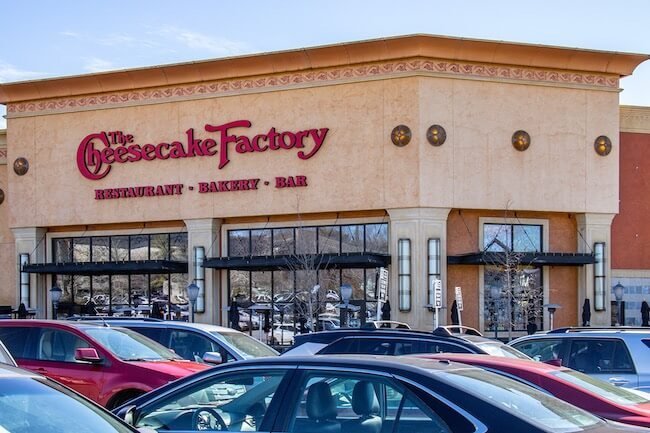 Cheesecake Factory in Green Hills, Nashville, Tennessee