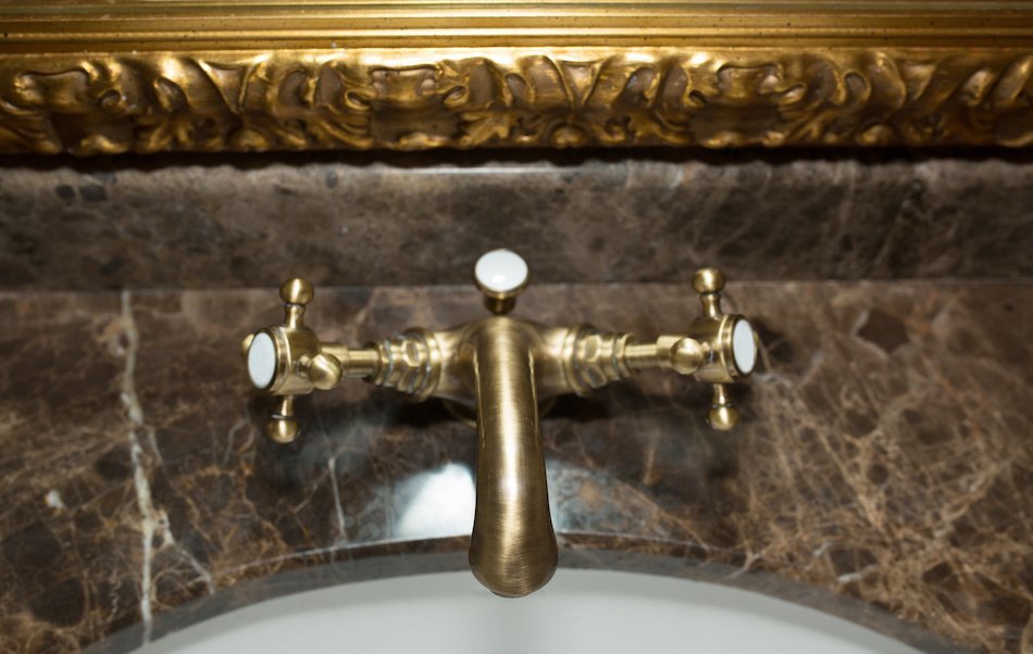 Clean Copper Faucet