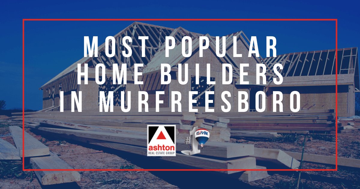 Popular Home Builders in Murfreesboro