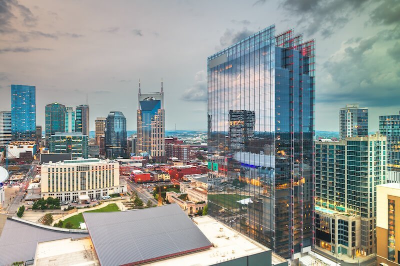 Nashville, TN Skyline View