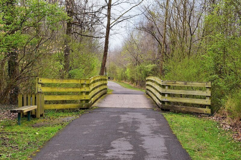 Bridge in Shelby Bottoms Greenway