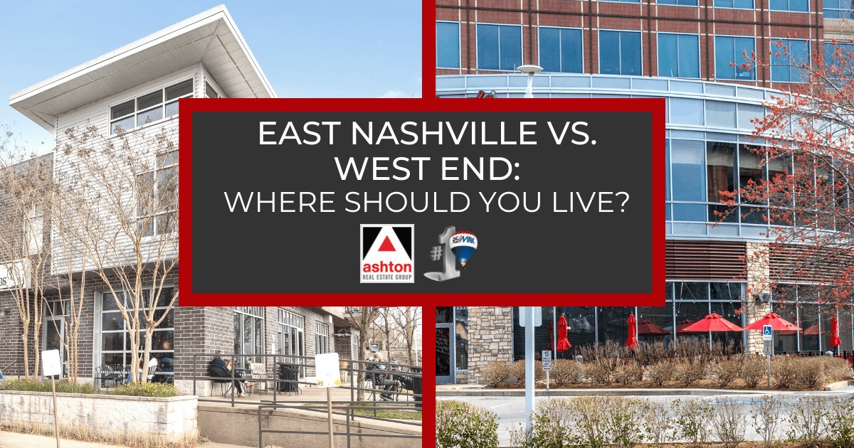 Comparing West End and East Nashville